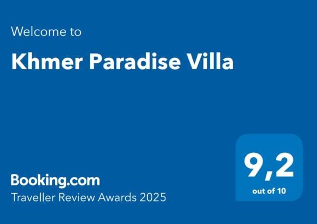 Khmer Paradise Villa Siem Reap Exterior photo